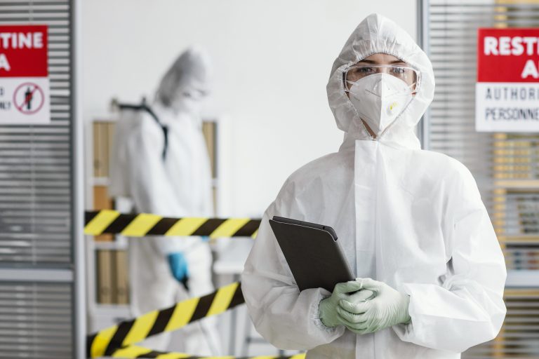 Seguridad química en un laboratorio